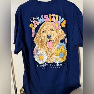 Women’s T-shirt- blue - size XL